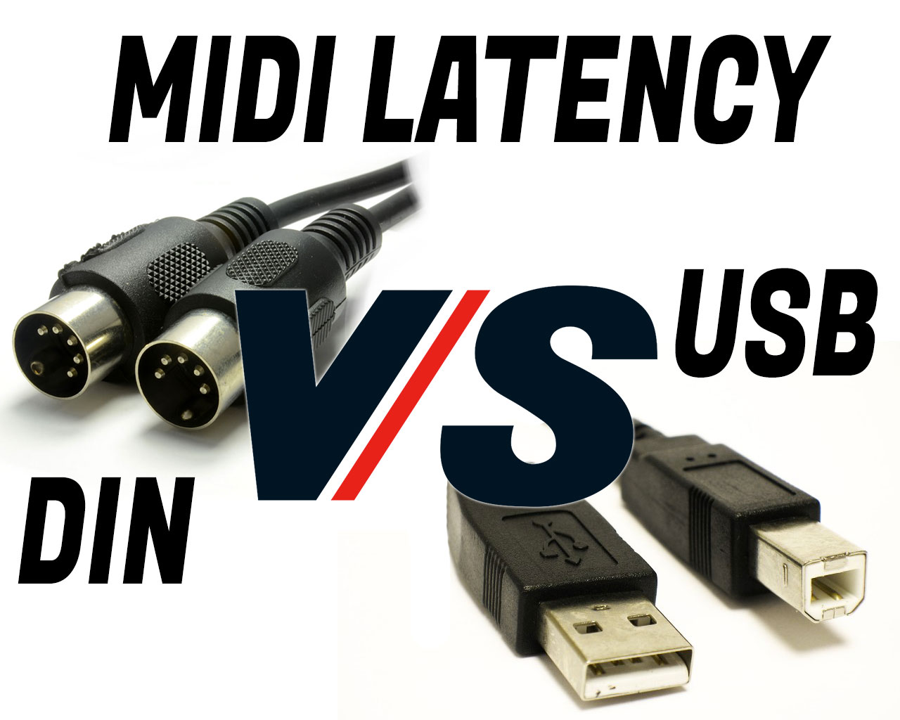 MIDI DIN Vs MIDI USB Latency - Keyboard Waves