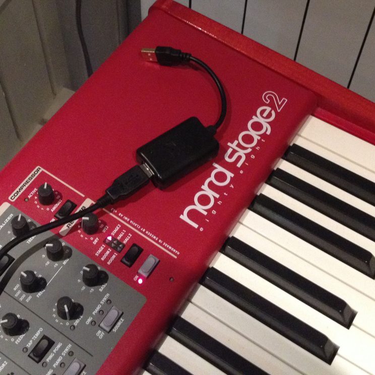 Remove USB Noise from Audio Output Keyboard Waves