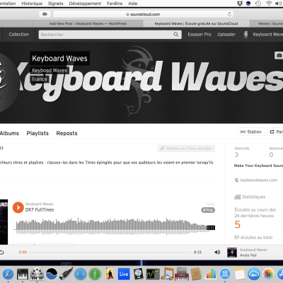 Keyboard Waves On SoundCloud