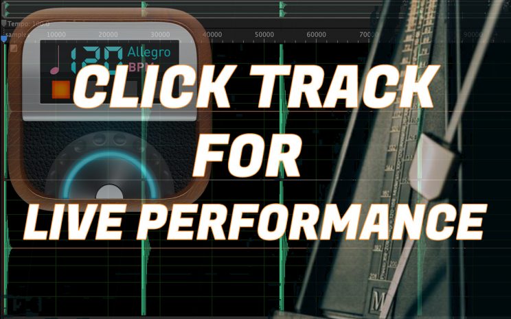 Static Click Tracker Click Track For Live Performance - Keyboard Waves
