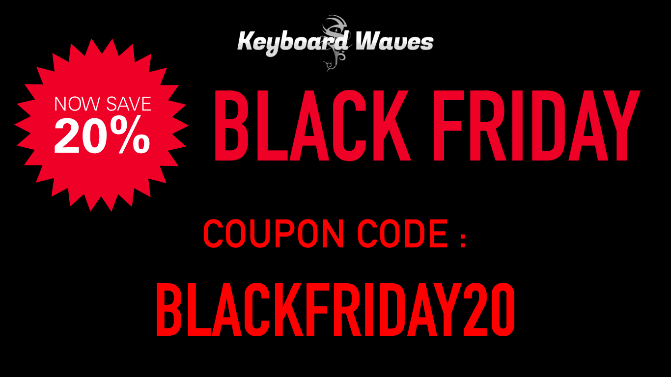 Black Friday Keyboard Waves